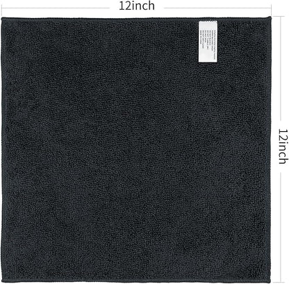 Orighty Microfiber Washcloths Bulk Towels Set 100 Pack, Highly Absorbent and