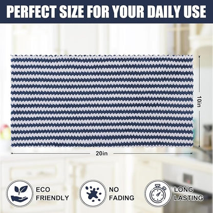 Homaxy Kitchen Towels, Ultra Soft and Absorbent Dish Towels, Reusable Fast