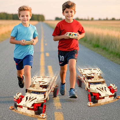 STEM Kits for Kids Age 8-10, STEM Toys for Ages 8-13, Remote Control Model Car Building Kits, Wood 3D Puzzles 8-12, Science Crafts Projects, Gifts for 8 9 10 11 12 13 14 Year Old Teen Boys Girls