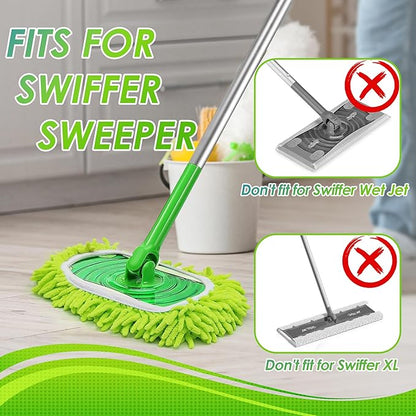 JEHONN Reusable Microfiber Mop Pads Compatible