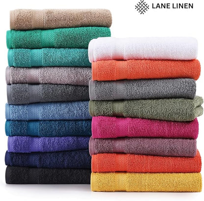 LANE LINEN Set of 4 Bath Towel