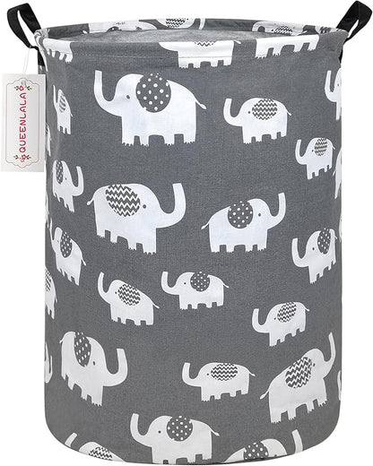 QUEENLALA Large Storage Basket, Laundry Hamper/Bathroom/Home Decor/Collapsible