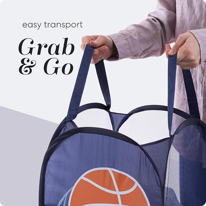 Handy Laundry Collapsible Mesh Pop Up Hamper