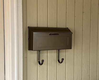 Special Lite Horizon Horizontal Wall Mount Mailbox - Bronze Aluminum Mailbox for Wall Mount - SHH-1006-HBZ