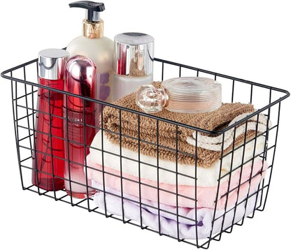 3 Pack【Extra Large】Hanging Kitchen Basket, Wire Storage Basket,