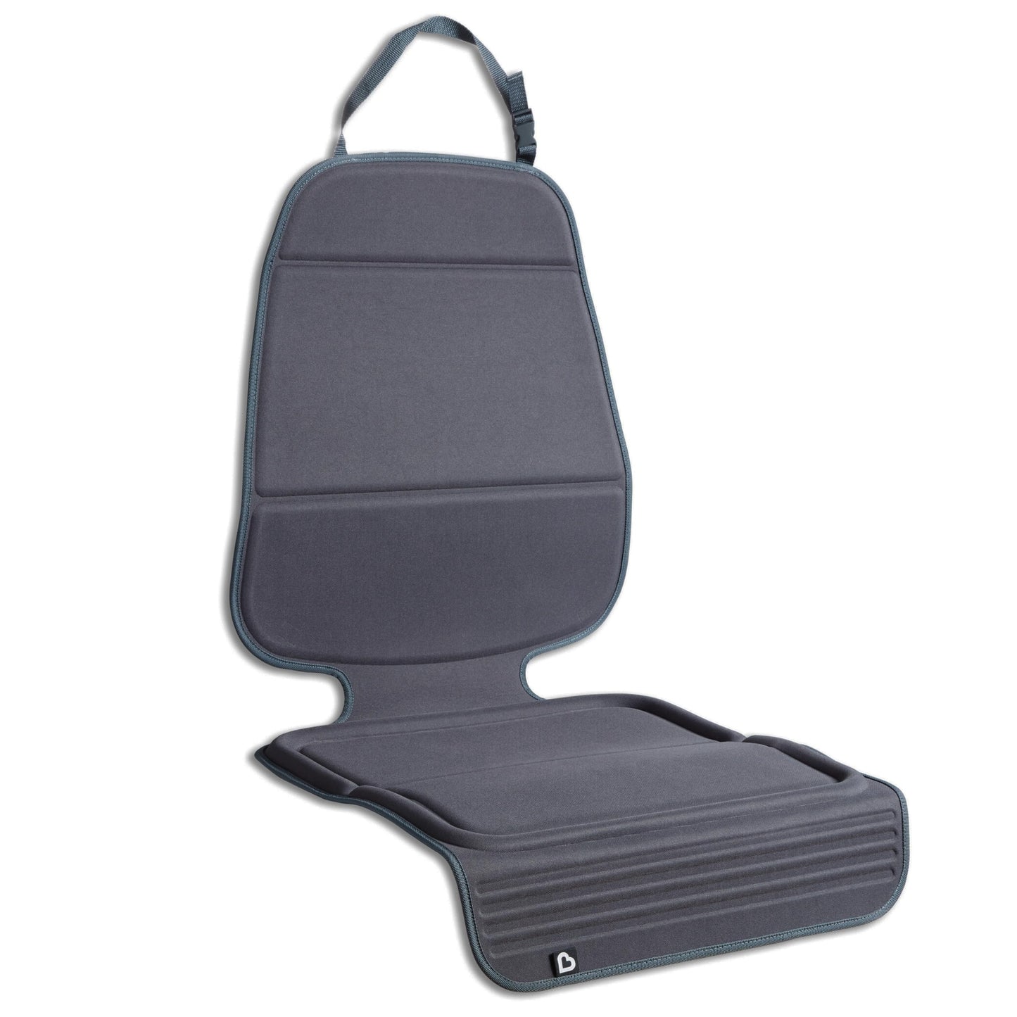 Munchkin Child Car Seat Protector, Elite Seat Guardian with Grime Guard Fabric, Dark Grey