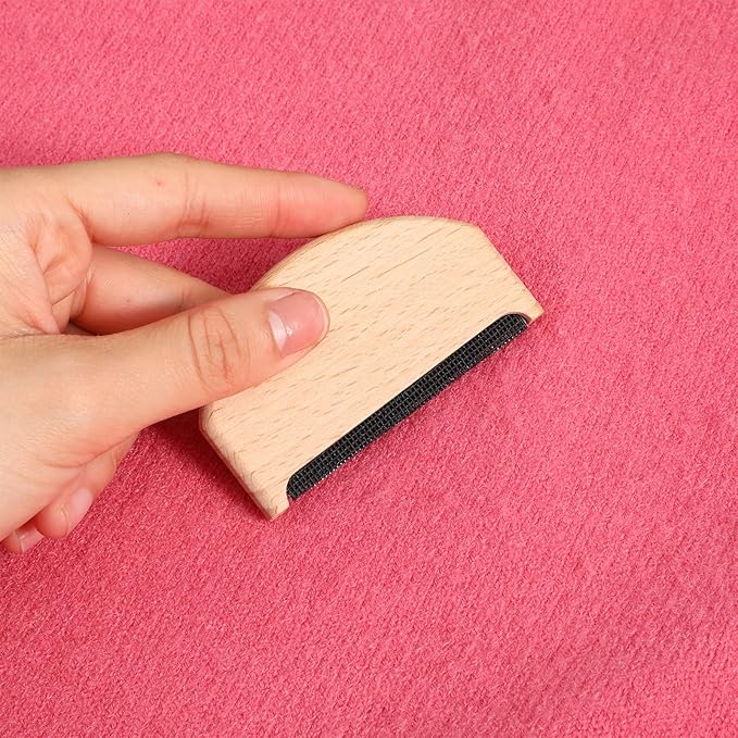 3 Pcs Cashmere Comb, Sweater Combs to Remove Pilling, Portable Wooden Pilling