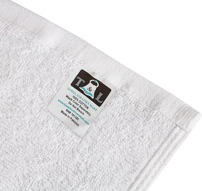 Towel and Linen Mart White Salon Towels, and Home Hair Care