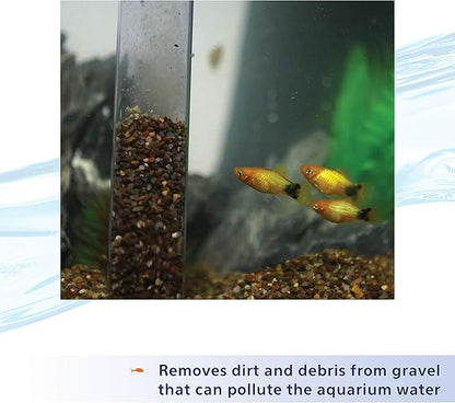 Aqueon Aquarium Siphon Vacuum Gravel Cleaner Large - 16 Inches