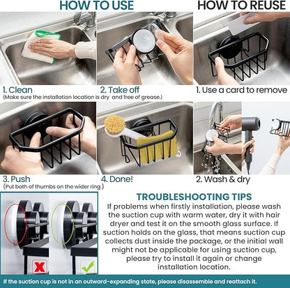 TAILI Sponge Holder for Kitchen Sink