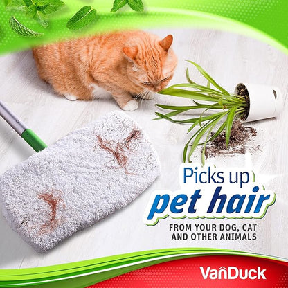 VanDuck Reusable 100% Cotton Mop Pads Compatible
