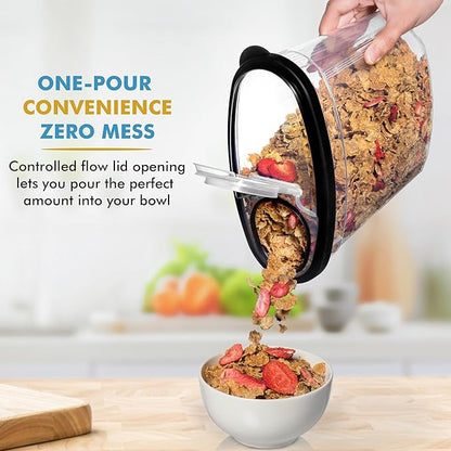Shazo 3 PC Cereal Container Storage Set