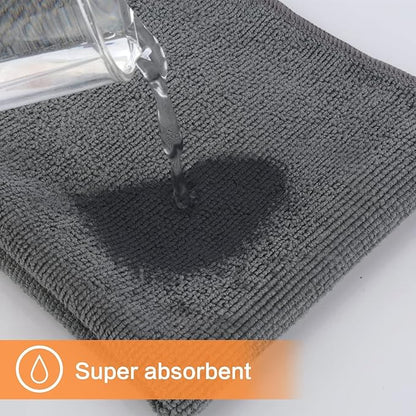 KinHwa Kitchen Washcloths for Dishes Absorbent Microfiber Dish Cloths Quick Dry