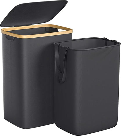 Large Laundry Hamper, 75L Waterproof Laundry Basket