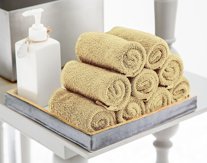 Utopia Towels 12 Pack Cotton Washcloths Set, 100% Ring Spun Cotton, Premium