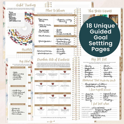 bloom daily planners 2026-2027 Planner - Academic Year (July 2026 - July 2027) Monthly & Weekly Soft Cover Planner for Women - 13 Month Inspirational Agenda Book with Stickers - 5.5" x 8.25" - Bows