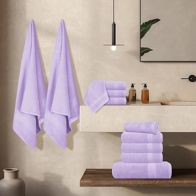 GLAMBURG Ultra Soft 24-Piece Towel Set