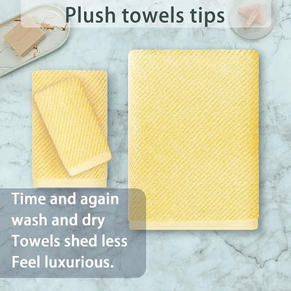 Yellow Towels for Bathroom