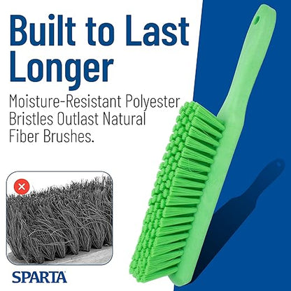 SPARTA Handheld Soft Counter Brush 8 Inch Bristle Span, Countertops, and