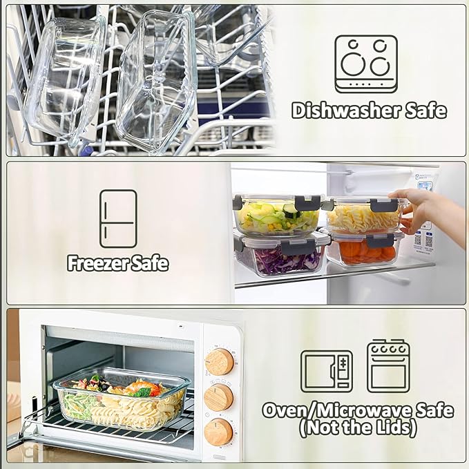 Glass Meal Prep Containers