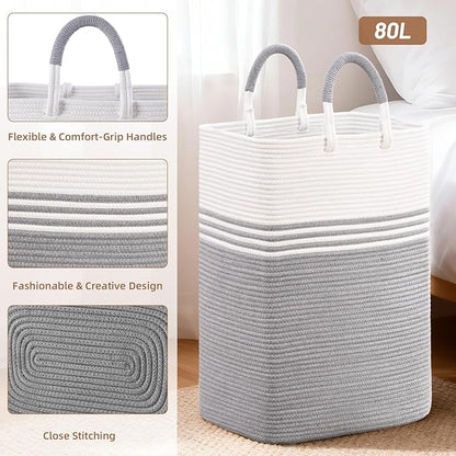 Laundry Basket Hamper, Blanket Storage, Dirty Clothes Hamper