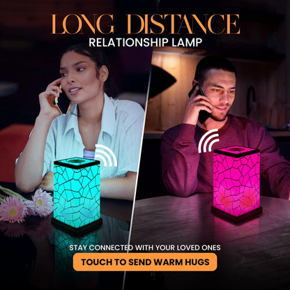 Friendship Lamp® by Filimin Classic - Best Friend Lamps Wi-Fi Touch Lamp LED Light for Long-Distance, Connection, Relationship, Friendship, Gifts, Love, 200+ Colors, App Setup - Single