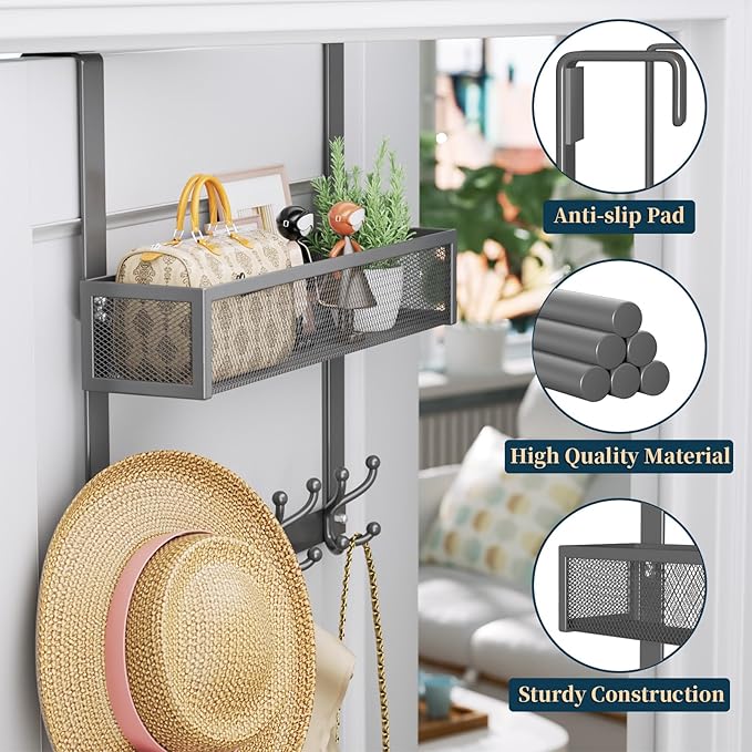 Consumest Over The Door Hooks Organizer