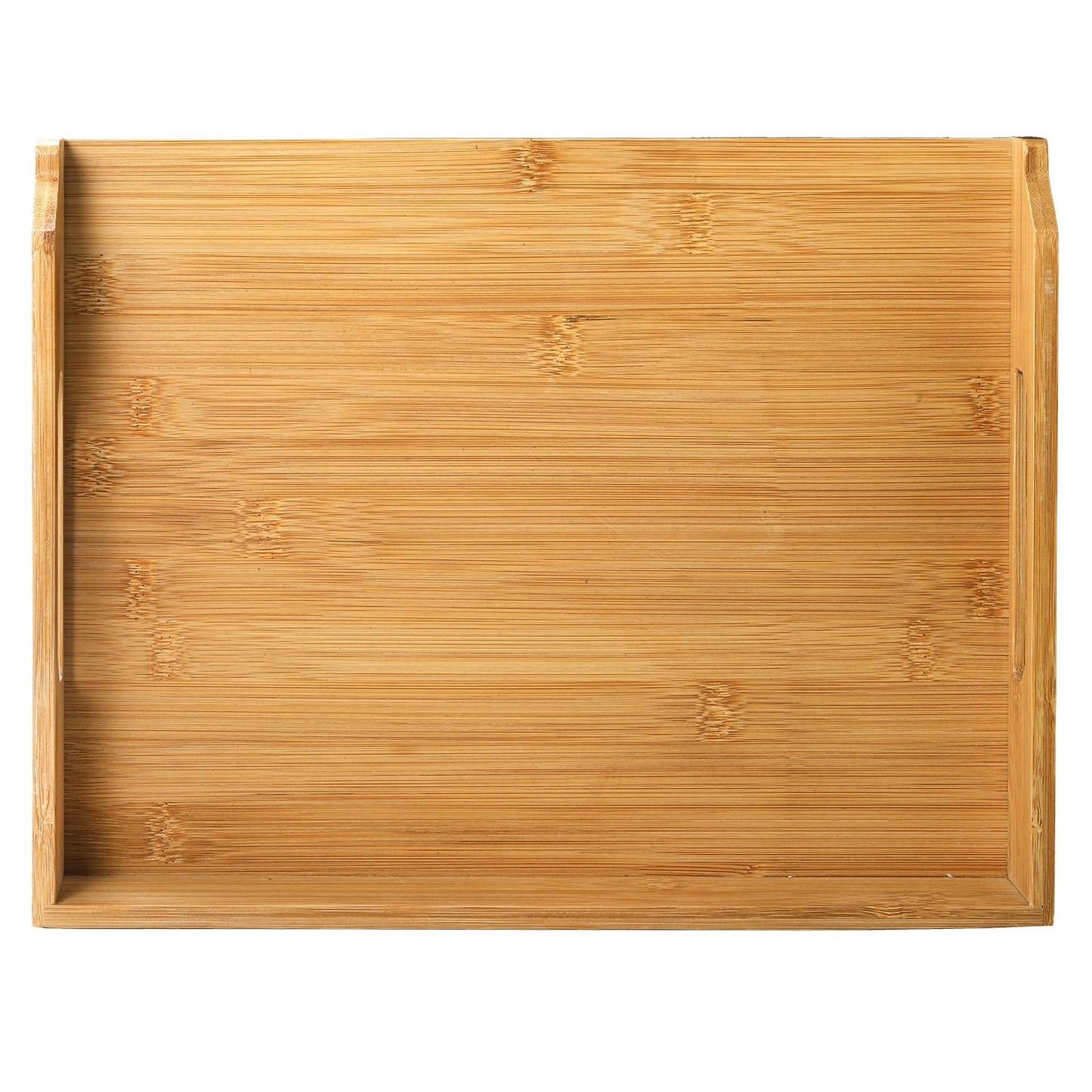 Okllen 3 Pack Stackable Paper Trays, Bamboo Desk Letter Tray Set, 3 Tier File Document Organizer Tray for A4 Paper, Magazine, Receipts, Office Supplies