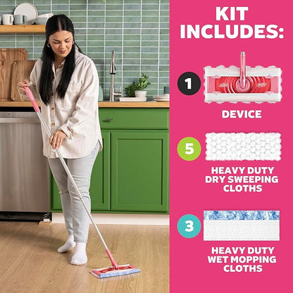 Swiffer Sweep and Mop Deluxe, Limited Edition Pink Wicked: