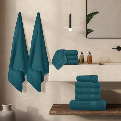 GLAMBURG Ultra Soft 24-Piece Towel Set