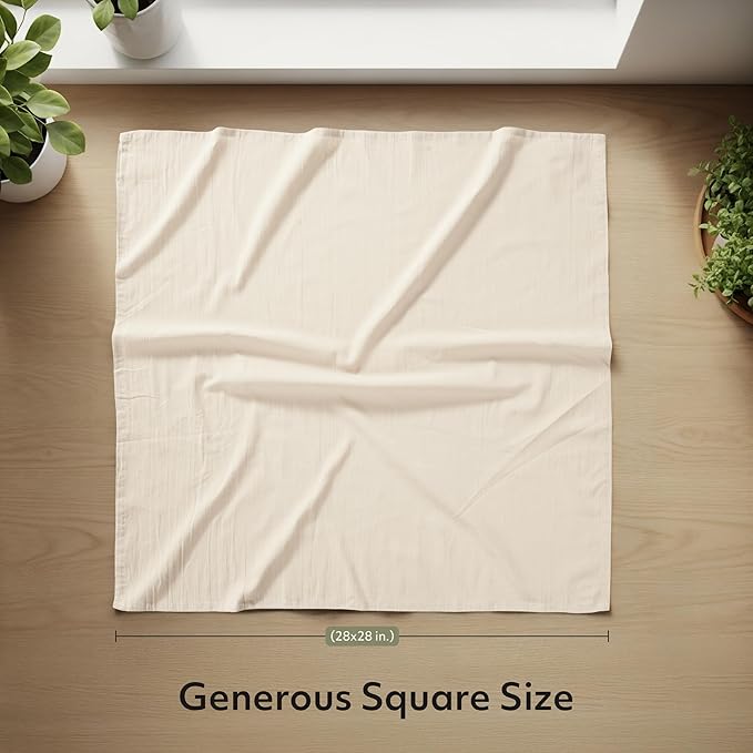 Utopia Kitchen Natural Flour Sack Towels 100% Cotton Tea Towels