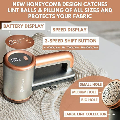 Rechargeable Fabric Shaver
