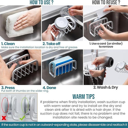 TAILI Sponge Holder for Kitchen Sink