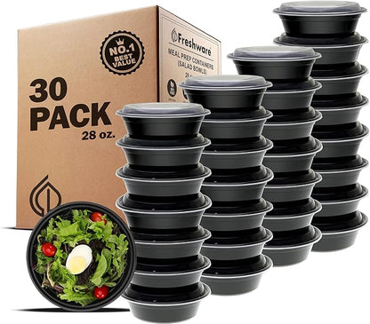 Freshware Meal Prep Bowl Containers Plastic Bowls