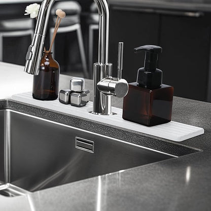 WIFORH Sink Faucet Mat, Quick Drying Stone Mat