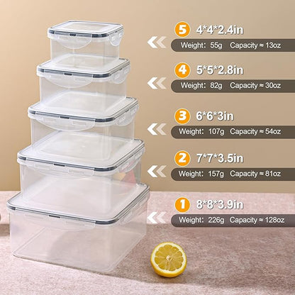 5pc Food Storage Containers