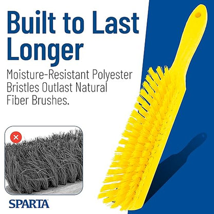 SPARTA Handheld Soft Counter Brush 8 Inch Bristle Span, Countertops, and