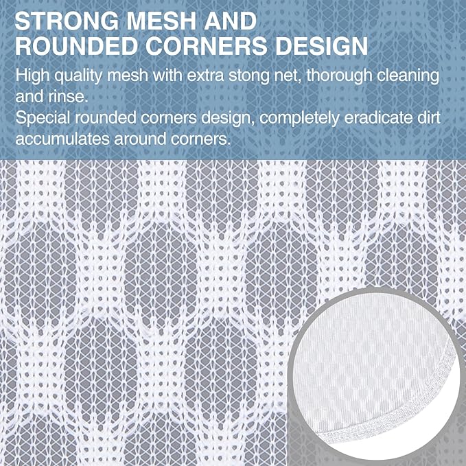 4 pcs Durable Honeycomb Mesh Laundry Bags