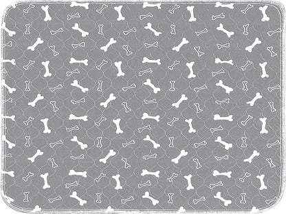 Washable Pee Pads for Dogs,2 Pack 48"x60" Reusable Puppy Training Pads, Ultra-Absorbent and Leak-Proof Whelping Pads , Extra Large Potty Playpen Mat for Incontinence, Housebreak, Crate