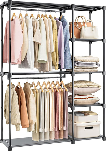 Portable Closet, Freestanding Wardrobe Closet Organizers and Storage, Open