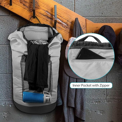 Dalykate Backpack Laundry Bag, Laundry Backpack