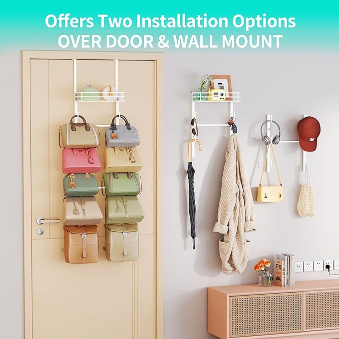 HapiRm Over The Door Purse Organizer
