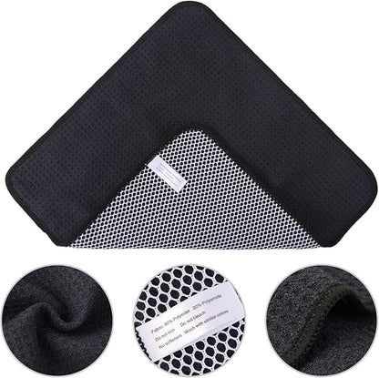 KinHwa Kitchen Washcloths for Dishes Absorbent Microfiber Dish Cloths Quick Dry