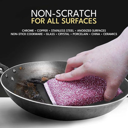 Dish Sponges for Kitchen(30 Pcs) Non-Scratch Scrub Sponges for Dishes, Pots, Pans, Glass, Stainless Steel & Nonstick Cookware–Odor-Resistant, Quick-Dry, Flexible, Durable & Reusable Cleaning Scrubbers