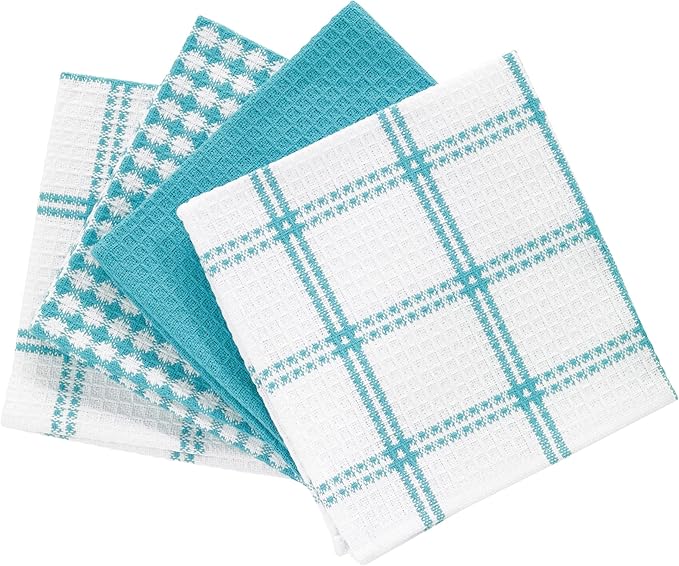 T-Fal Premium Waffle Dish Cloths: Highly Absorbent, Super Soft Long Lasting