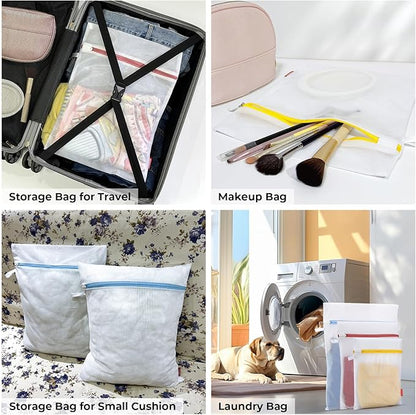 9 Pack Laundry Bag, Mesh Laundry Bags