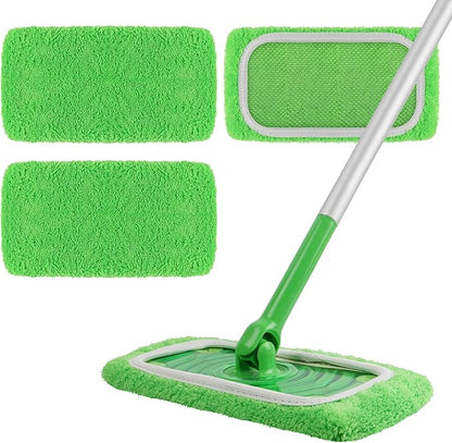 Reusable 100% Coral Fleece Mop Pads Compatible