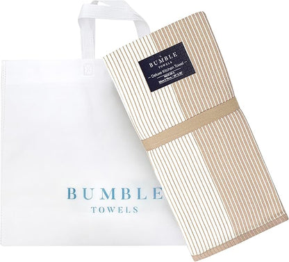 Premium Kitchen Towels | Large Cotton Dish Towels | Flat & Terry Highly