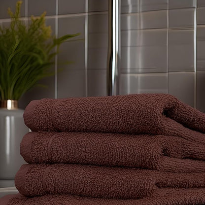 Tens Towels Pack of 12 Washcloths, 12 x 12 Inches, Lighter Weight, Quick to Dry
