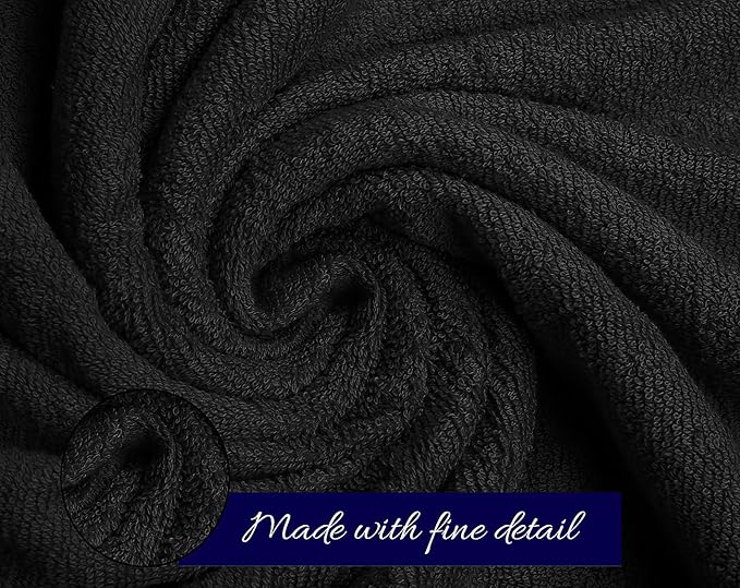 ZUPERIA Premium Multicolor Bath Towels Set of 8 100% Pure Cotton Shower Towels